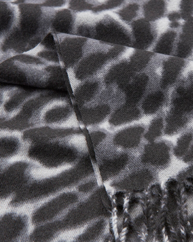 VERDE ΓΥΝΑΙΚΕΙΟ ΚΑΣΚΟΛ 06-0001331 ANIMAL PRINT ΜΑΥΡΟ - Image 3