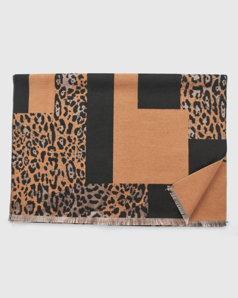 VERDE ΓΥΝΑΙΚΕΙΟ ΚΑΣΚΟΛ 06-0001340  ANIMAL PRINT ΚΑΦΕ - Image 2