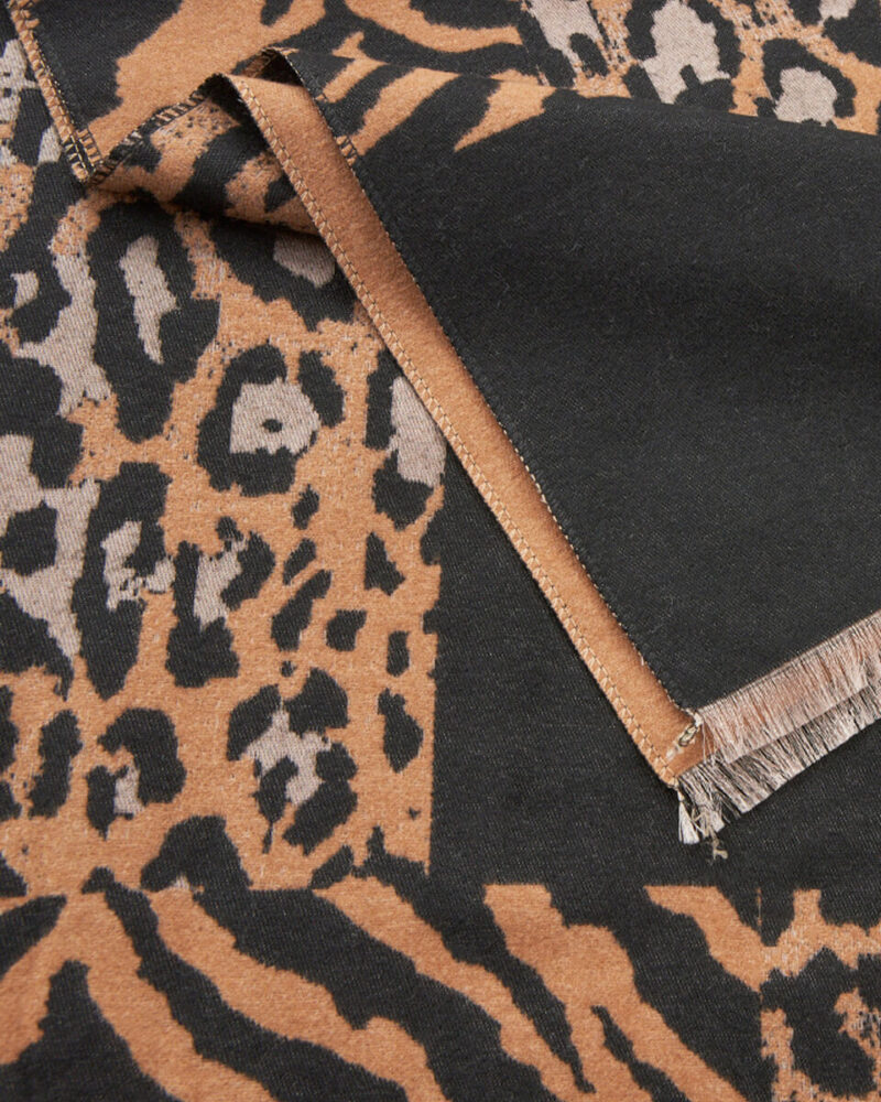 VERDE ΓΥΝΑΙΚΕΙΟ ΚΑΣΚΟΛ 06-0001340  ANIMAL PRINT ΚΑΦΕ - Image 3