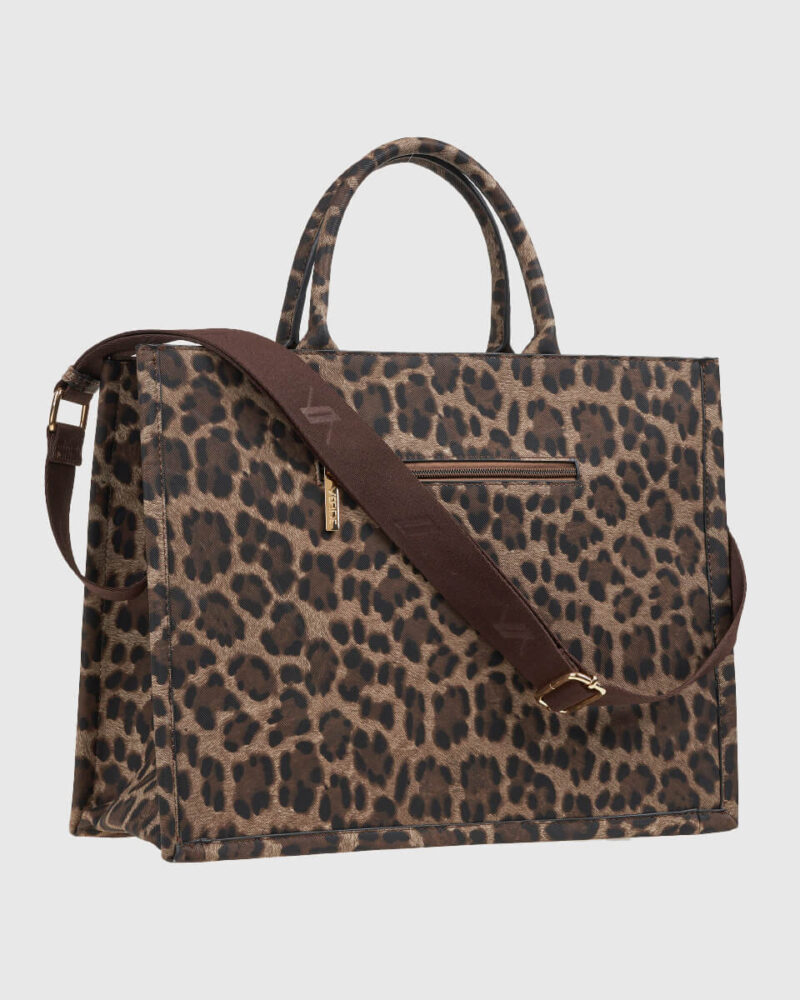 VERDE ΓΥΝΑΙΚΕΙΑ ΤΣΑΝΤΑ ΧΕΙΡΟΣ 16-0008183 ANIMAL PRINT ΚΑΦΕ - Image 3
