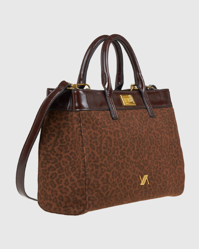 VERDE ΓΥΝΑΙΚΕΙΑ ΤΣΑΝΤΑ ΧΕΙΡΟΣ 16-0008238  ΚΙΝ ANIMAL PRINT - Image 2