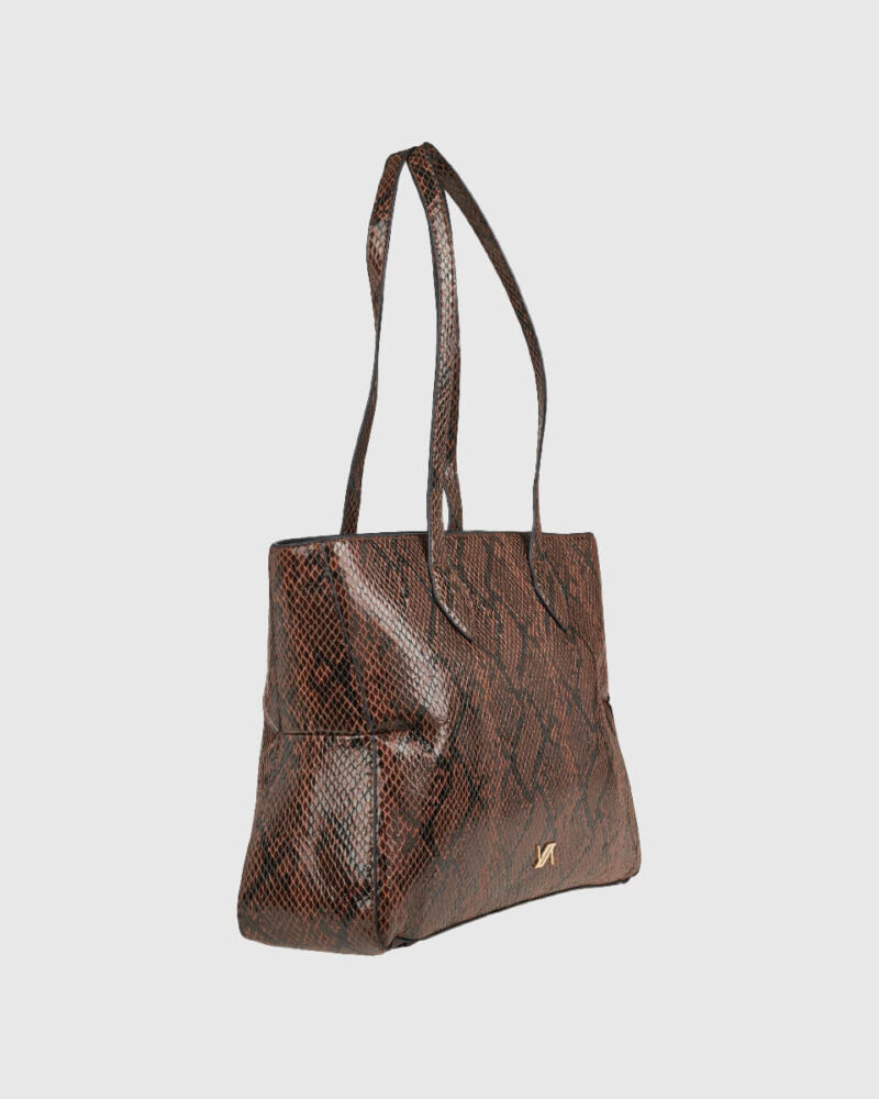 VERDE ΓΥΝΑΙΚΕΙΑ ΤΣΑΝΤΑ ΩΜΟΥ 16-0008239 ANIMAL PRINT ΚΑΦΕ - Image 3
