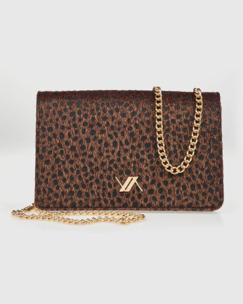 VERDE ΓΥΝΑΙΚΕΙΑ ΤΣΑΝΤΑ ΧΙΑΣΤΙ 16-0008263 ANIMAL PRINT ΚΑΦΕ