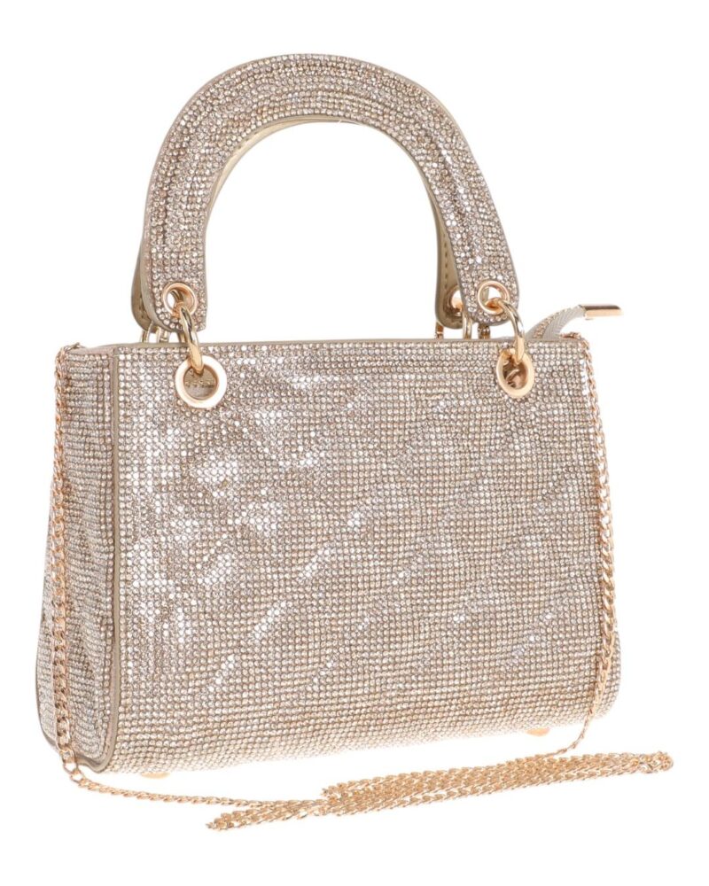 Τσάντα φάκελος clutch MD2508 - Χρυσό - Image 2