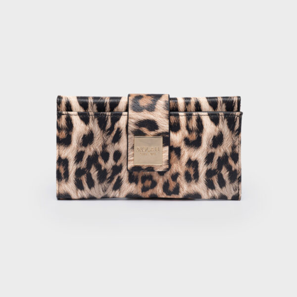 Mariah Brown Leopard Light Gold