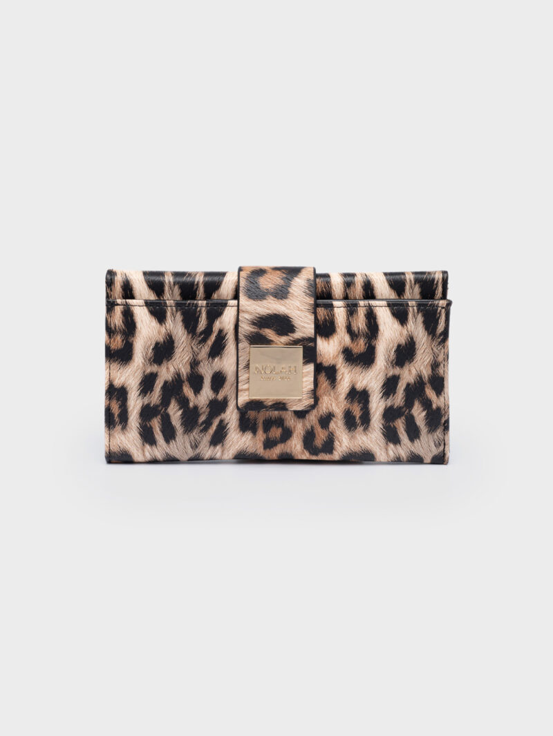 Mariah Brown Leopard Light Gold