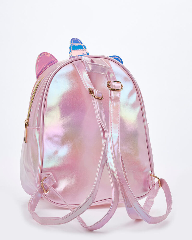 Παιδικό Σακίδιο Πλάτης Μονόκερος με Glitter XK-10007 PINK - Image 3